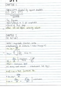 FSK176 Study Notes & Derivations