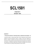 SCL1501 Assignment pack (2021)