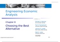 Class notes  (ET3870)  Engineering Economic Analysis, ISBN: 9780199025114