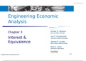 Class notes  (ET3870)  Engineering Economic Analysis, ISBN: 9780199025114