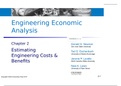 Class notes  (ET3870)  Cases in Engineering Economy, ISBN: 9780199025114