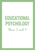 Theme 2 & 4 - Educational Psychology 771