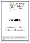 PYC4808 Assignment 2 2023