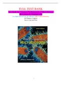 Test Bank for Alcamos Fundamentals of Microbiology  9th Edition by Pommerville (All Chapters Complete, All Answers Verified 100%)