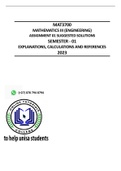 MAT3700 - ASSIGNMENT 1 SOLUTIONS (SEMESTER 01 - 2023)