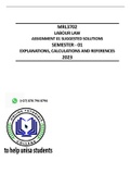 MRL3702 - ASSIGNMENT 1 SOLUTIONS (SEMESTER 01 - 2023)