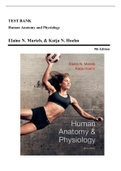 Test Bank - Human Anatomy & Physiology, 9th Edition (Marieb, 2013), Chapter 1-29 | All Chapters