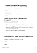 Termination of Pregnancy