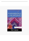 Fundamentals of Nursing 10th Edition Potter Perry Test Bank Best Guide
