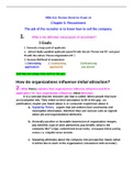 HRM 313_ Review Sheet for Exam #2/HRM 313: Review Sheet for Exam #2 Chapter 5: Recruitment