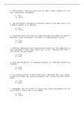 Citrus College BUS 172 Chapter 10 Test Questions and Answers 2023