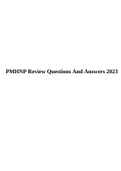 PMHNP Review Questions And Answers 2023.