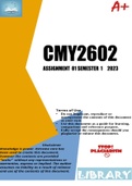 CMY2602 ASSIGNMENT 1 SEMESTER 1 2023