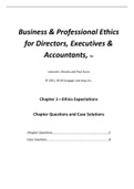 Solution Manual for Business and Professional Ethics, 9th Edition by Leonard J. Brooks and Paul Dunn