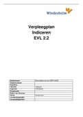 EVL 2.2 Indiceren van zorg VPK22D20, beoordeeld met een ZEER GOED