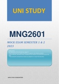 MNG2601 MOCK EXAM PACK 2023