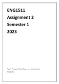 ENG1511 Assignment 2 semester 1 2023