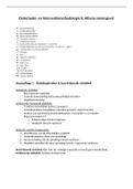 Samenvatting Onderzoeks- en Interventiemethodologie B (statistiek) (Met gebruik van Athena)