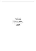 PHY2606 ASSIGNMENT 2 2023