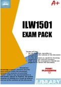 ILW1501 EXAM PACK 2023