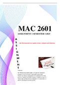 Mac2601 Assignment 1 Semester 1 2023