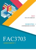  FAC3703 Assignment 1 Semester 1 2023