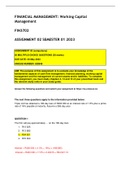 FIN3702 Assignment 02 Semester 1 2023 Detailed Solutions