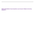 NURS 6660 Midterm Exam Questions and Answers Walden University. GRADED A