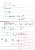 Engineering Mathematics 1 Assignment 2 2023