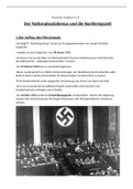 Geschichte Abitur NS-Deutschland und die Nachkriegszeit