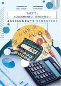 TAX3701 _Assignment 2_S1 - 2023 Answers Guides 