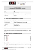 ECO10A ECONOMICS I A (MICROECONOMICS) MODEL ANSWERS FOR ASSIGNMENT QUESTIONS