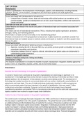 AQA Human Geography- Globalisation 4 MARKERS