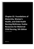 Test Bank for Maternal Child Nursing 5th Edition 2024 latest update by McKinney