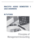 Mac3701 Assignment 02 answers Semester 1 2023 (Mac3701) 