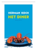 Perfect Nederlands Boekverslag Het Diner - Herman Koch
