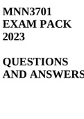 mnn3701 exam pack 2023