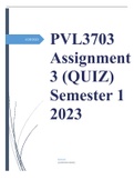 PVL3703 Assignment 3 Semester 1 2023