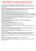 Illinois Pesticide General Standards Test Study Guide 2023 with complete solution: (A+ Guaranteed): 190 Questions & Answers