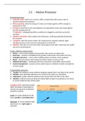 3.5 Marine Processes AQA Physical Geography