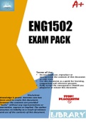 ENG1502 Exam Pack 2024