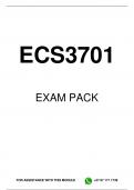 ECS3701 EXAM PACK 2023