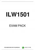 ILW1501 MCQ EXAM PACK 2023