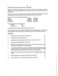 MMB714 or MMB724 Financial and managerial accounting: Excercises with memo (questions 32-39)