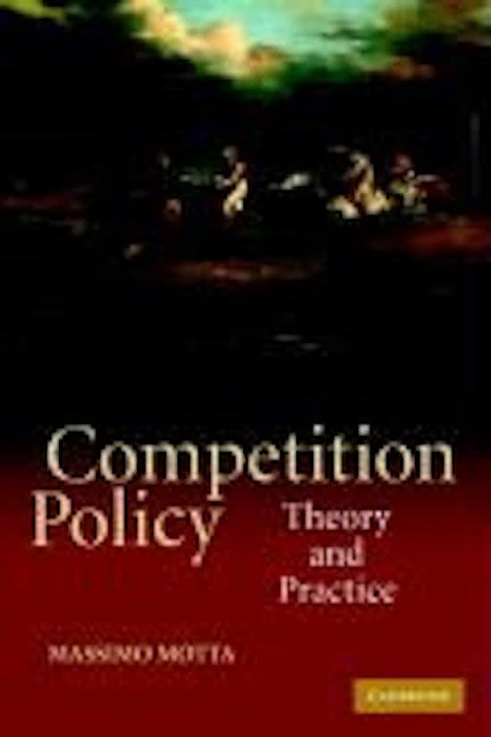 Economics 348 - Competition Policy
