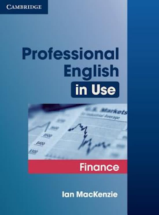 Financial English 4 Written