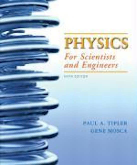 Physics for Scientists and Engineers with Modern Physics