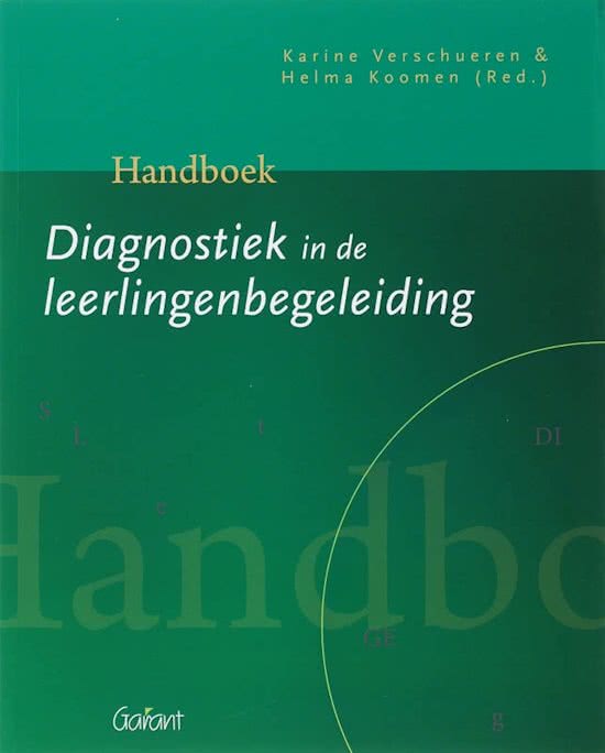 Handboek Diagnostiek in de leerlingbegeleiding
