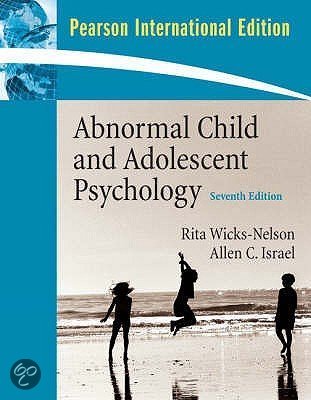 Child Psychopathology; perspectives, theories, and models