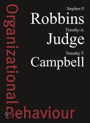 Summary CH 3 Organisational behaviour, by Stephen P. Robbins, Timothy A. Judge and Timothy T. Campbell 